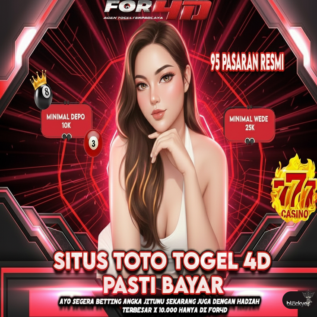 FOR4D: Pilihan Nomor Satu untuk Pecinta Togel 4D Resmi dan Terpercaya